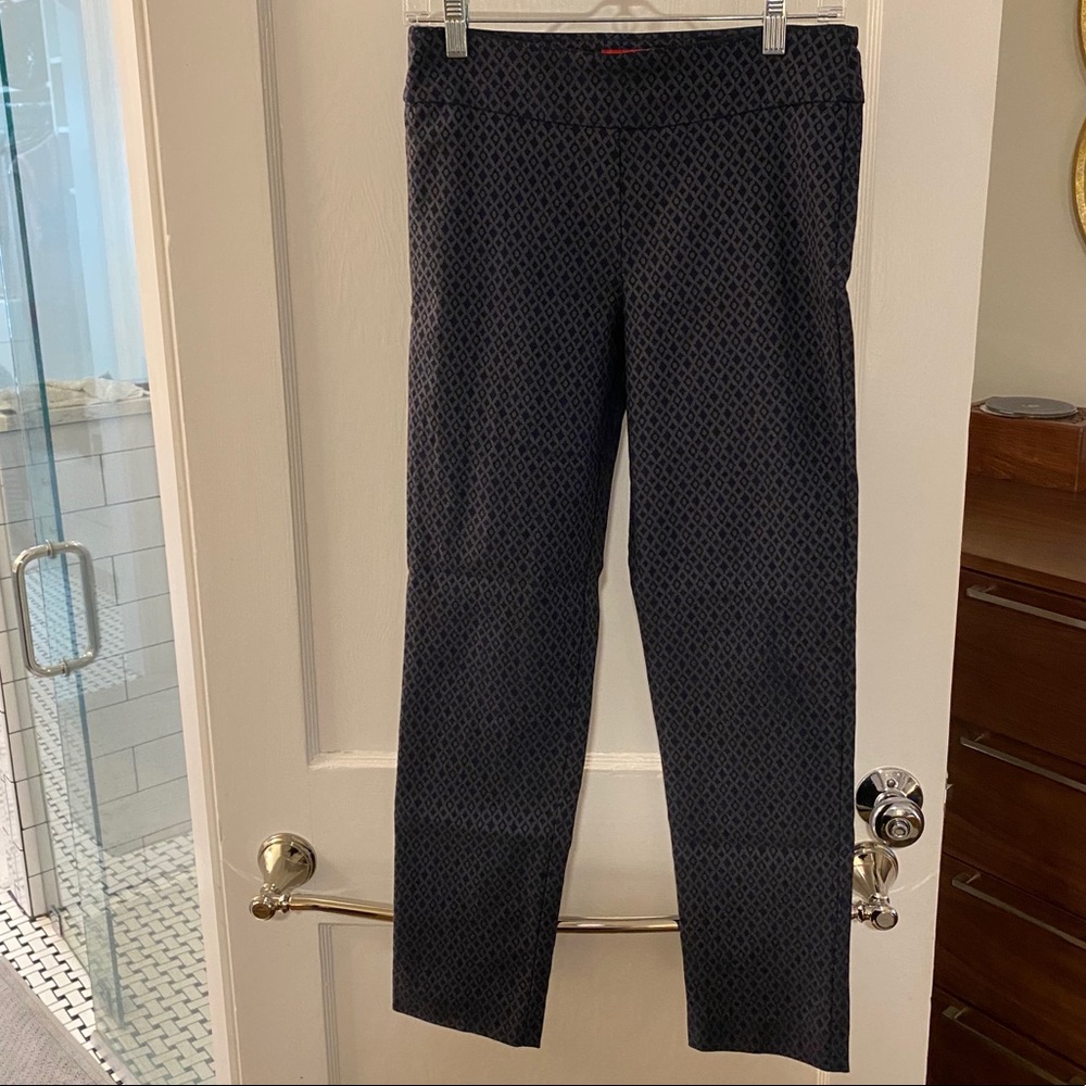 Krazy Larry Navy Printed Pants